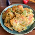 豆腐とカニカマのお焼き もっちり食感のヘルシーお焼き