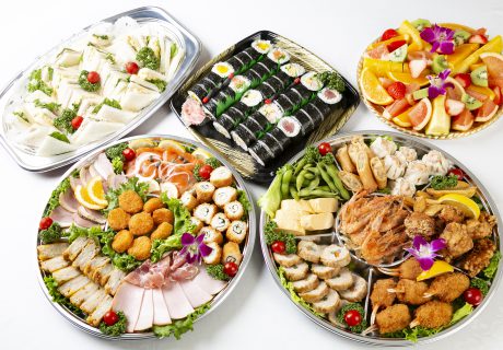 沖縄県内でオードブルデリバリーならあいあいキッチン品番B9 サクっと揚がった天ぷらの盛り合わせ>