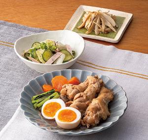 手羽元のさっぱり煮で晩ご飯 - CRUSt