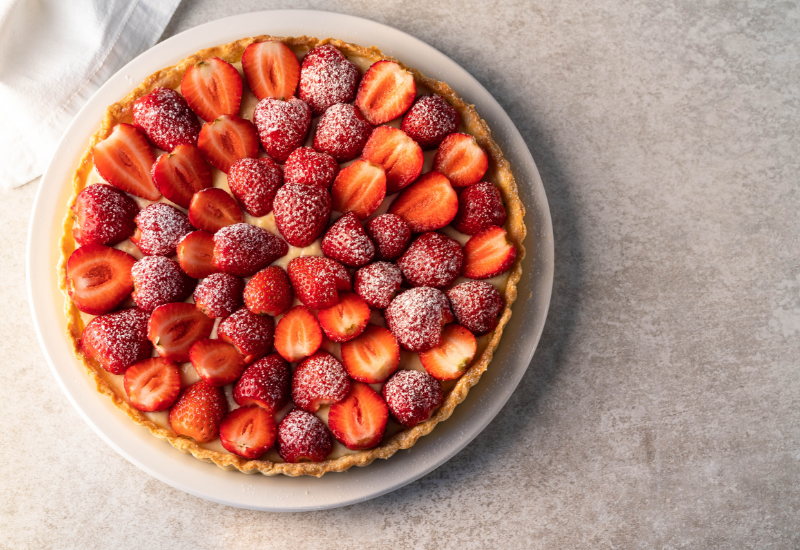 王道のおいしさ イチゴタルト