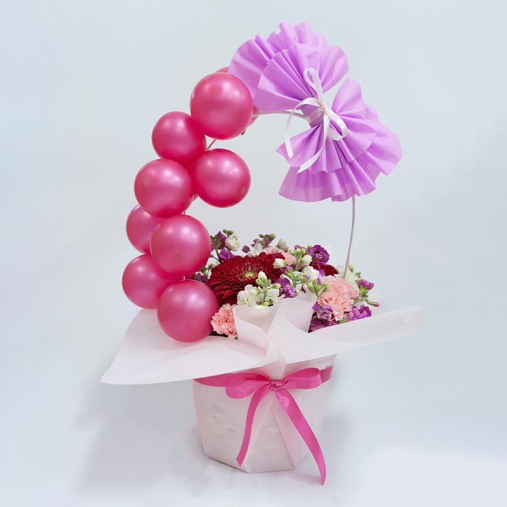 リボンフラワーの花束 mini 母の日トルコキキョウmix 母の日ギフトおすすめ - メルカリ