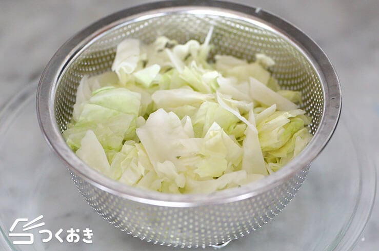 キャベツのポン酢塩こんぶのレシピ 作り方つくおき