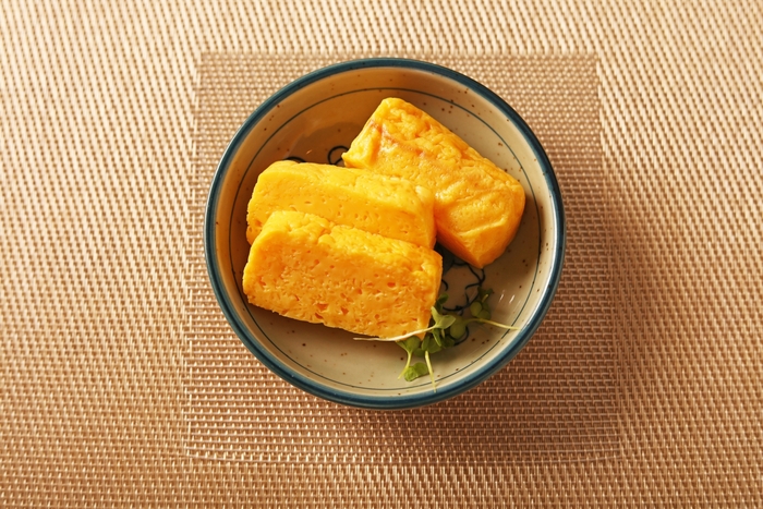 お弁当に 甘いたまご焼き 冷凍保存可