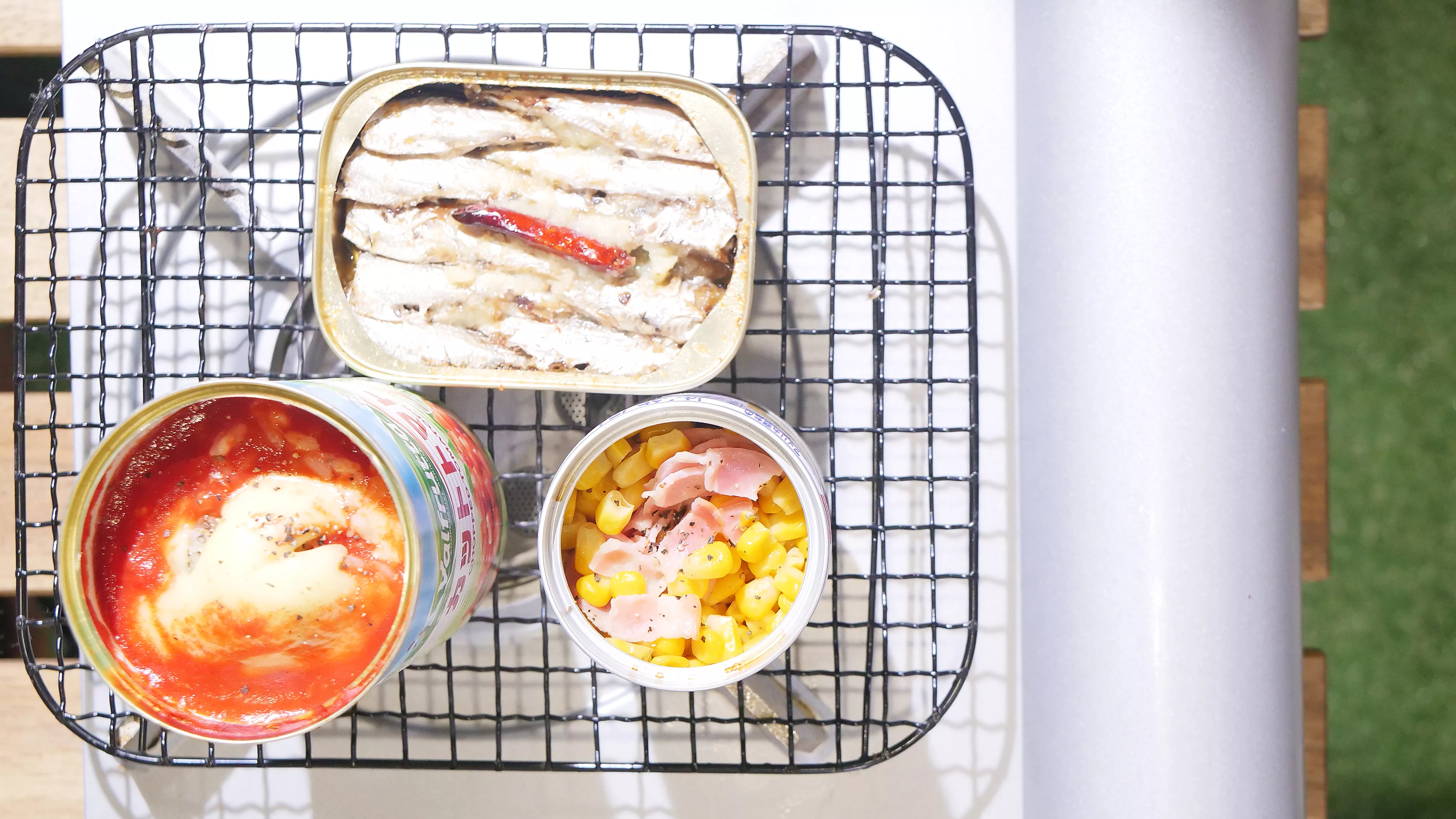 達人の、かんたん缶詰バーベキュー - HAPPY OUTSIDEBEAMS