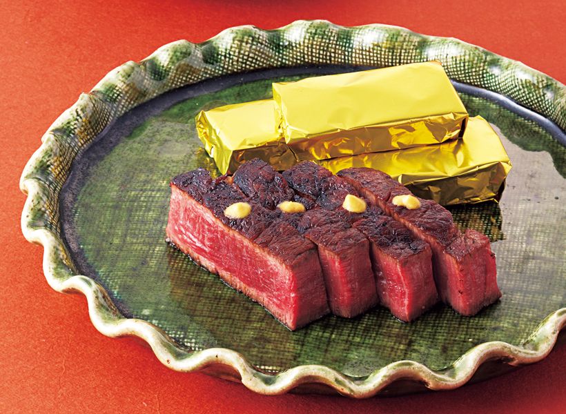 牛ヒレ肉の種入りマスタード衣のステーキレシピエスビー食品株式会社