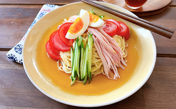 ごま油たっぷり冷やし中華