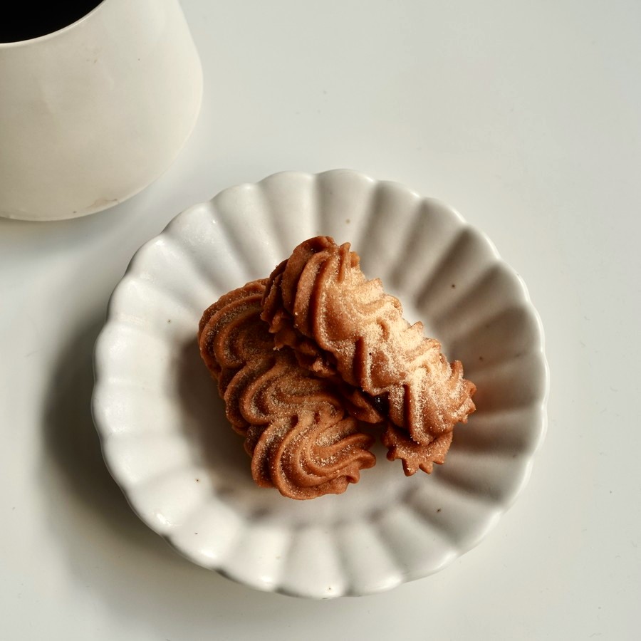 イチゴジャムの絞り出しクッキー☆ - レモンちゃんの手作りお菓子レシピノート