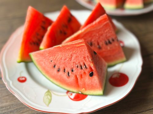 甘くないスイカを甘く美味しく‼️