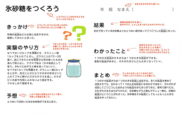 放置するだけ 塩・砂糖の結晶を作ってみた！作り方と結果 勝手に自由研究 自由研究Lab. ラボ