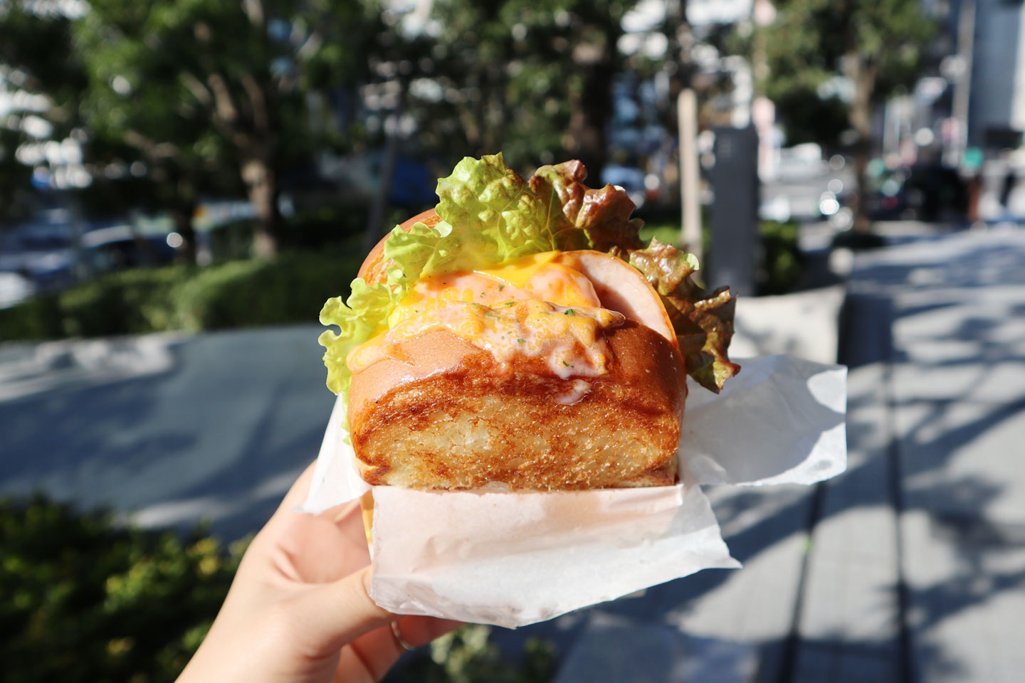 釜山南浦洞のエッグドロップで韓国人気の卵サンドを試食