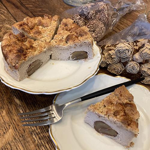 栗のタルトスイーツレシピ