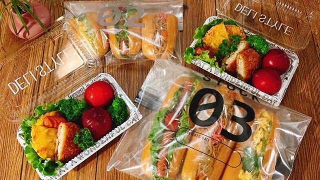 お弁当 6 9 3種のホットドッグ