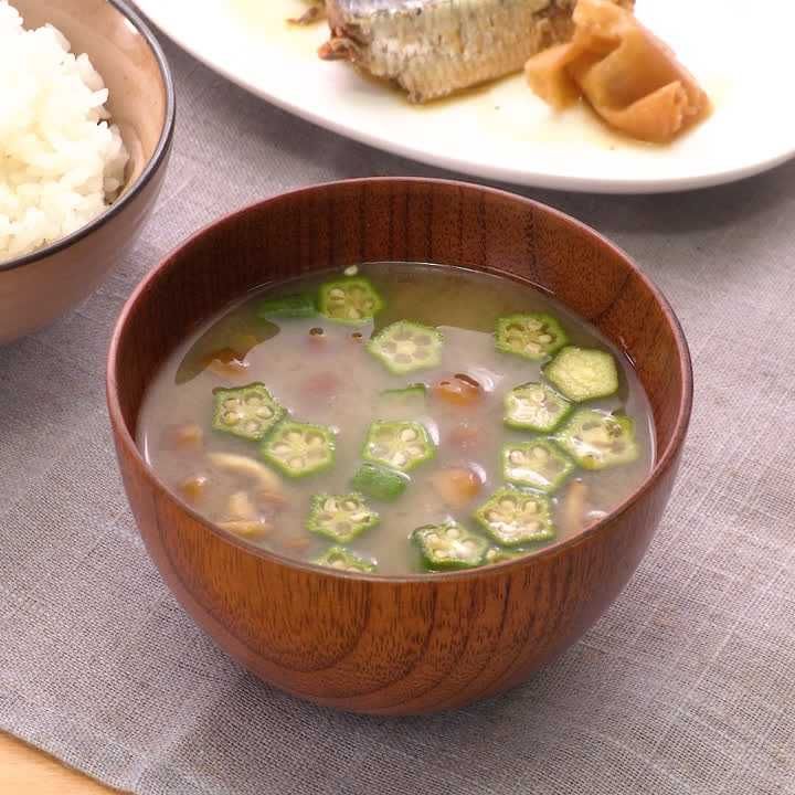 なめこのみそ汁 赤だしスマイルレシピイチビキ 公式サイト名古屋のみそ・しょうゆ・つゆメーカ