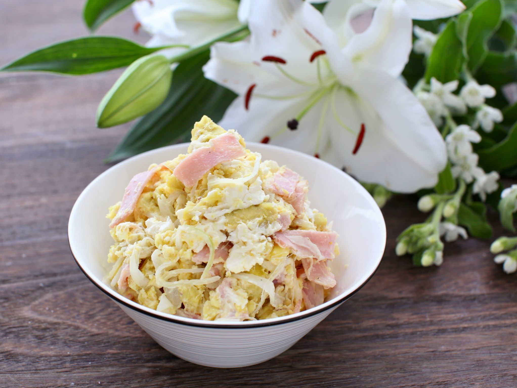 さつまいも」がまるでデパ地下の味 ！クリームチーズは不要。簡単「さつまいものデリ風サラダ」