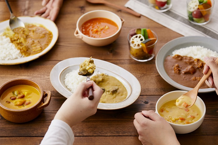 ジャガイモとニンジンのコンソメスープ