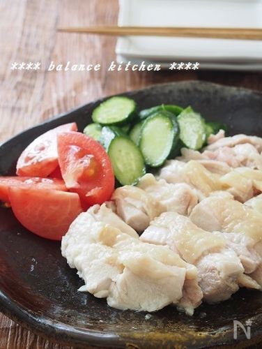 蒸し鶏のレモンしょうがだれ レシピ ワタナベ マキさん みんなのきょうの料理