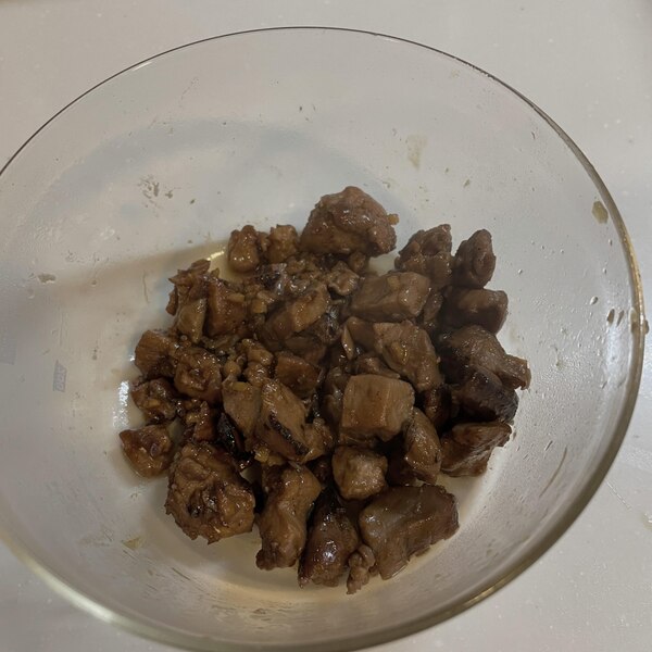 かつおのたたきリメイク！かつおの甘辛煮