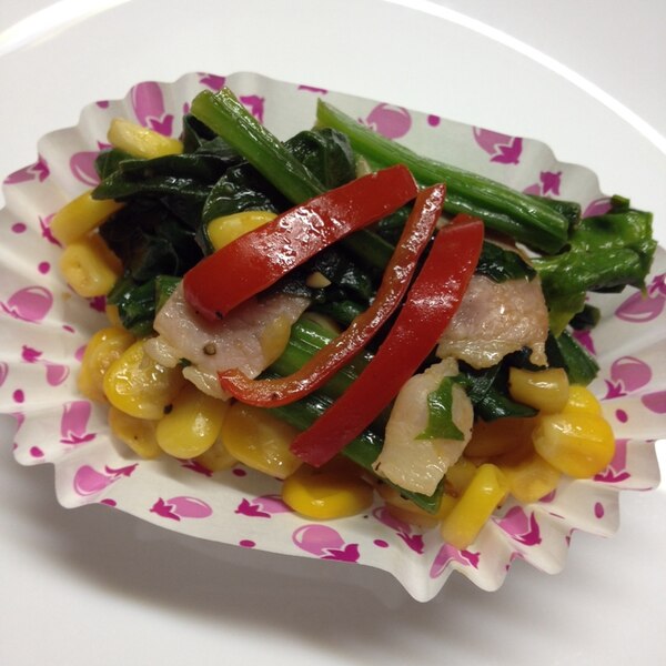 ほうれん草とコーンのソテー お弁当にもby どんぴんたんクックパッド簡単おいしいみんなのレシピが392万品