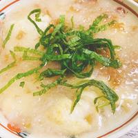 白だしで簡単 梅風味の揚げ出し豆腐