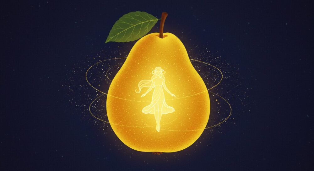 ラフランスのスピリチュアルな意味金運と気品を引き寄せる“果実の女王”の祝福