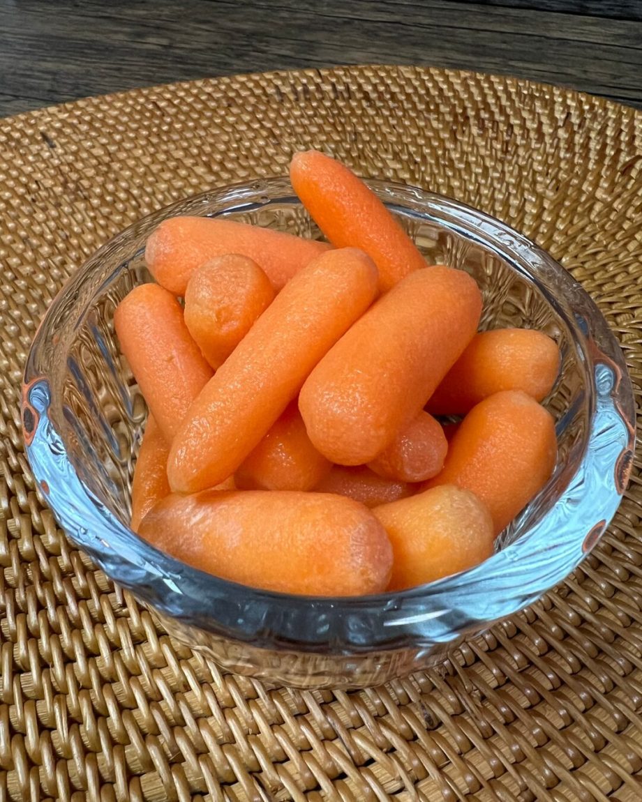 ベビーキャロットのガーリックバターソテ