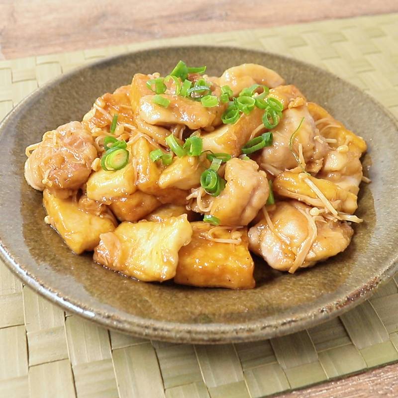 とりと豆腐のすき煮