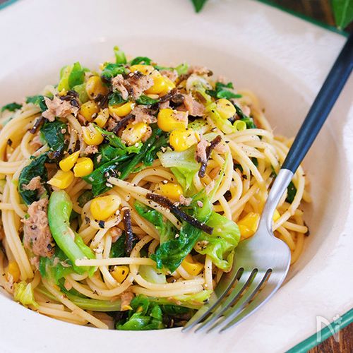 パスタ×塩昆布」30選簡単味付けでやみつきレシピサイトNadia