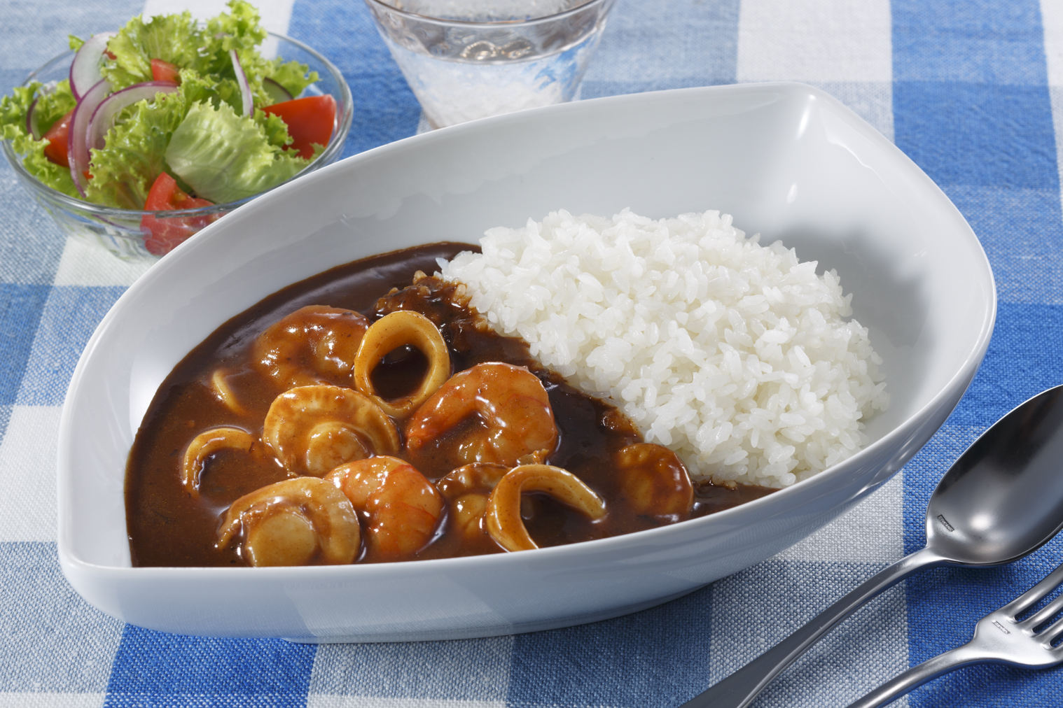 シーフードカレー 冷凍シーフードミックスでやらかすNiku Camp