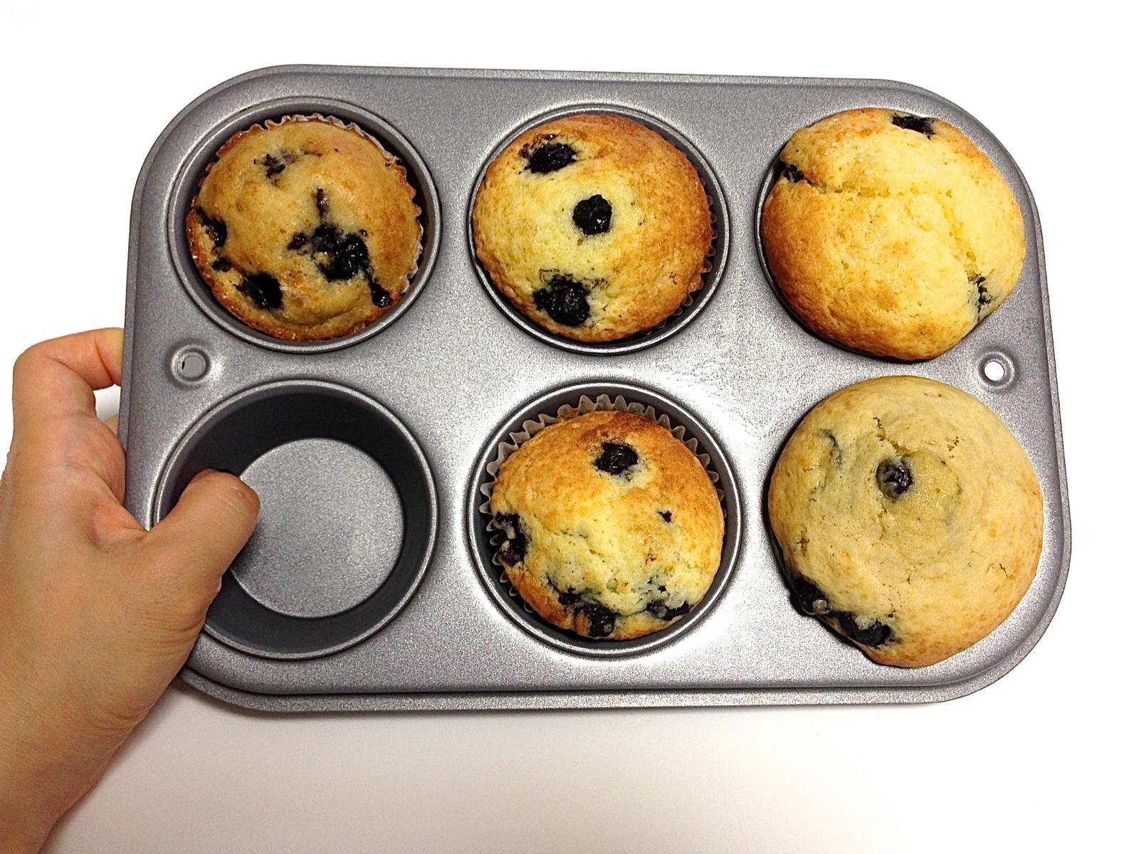 アメリカンスタイルのマフィン基本の生地