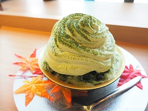 お品書き焼き窯抹茶 スイーツ茶筅