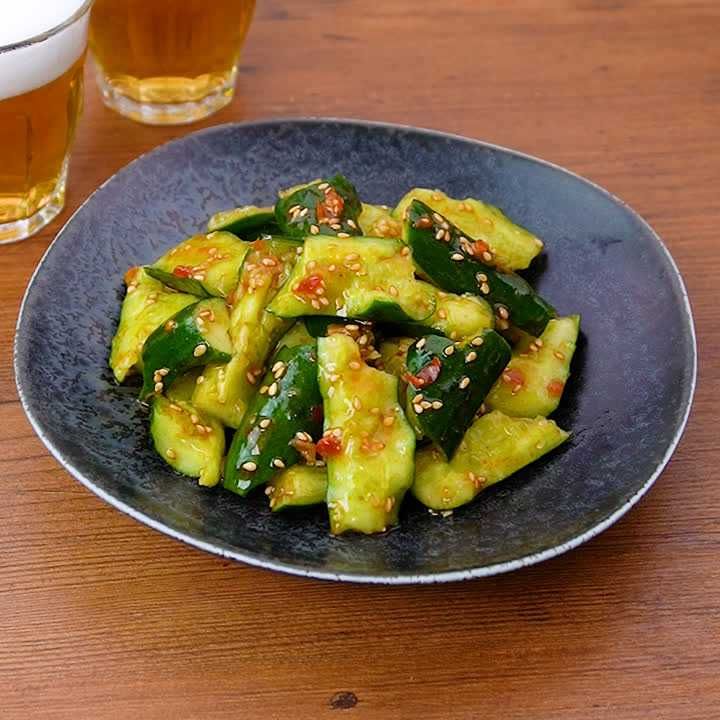 イオンモール北大路 ピリ辛きゅうりの素でアレンジレシピ 無印良品