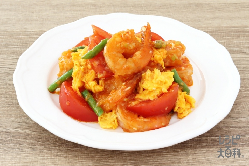 エビとゆで卵のサラダパプリカマリネドレッシングで レシピ・作り方 by ruby&nao - 楽天レシピ