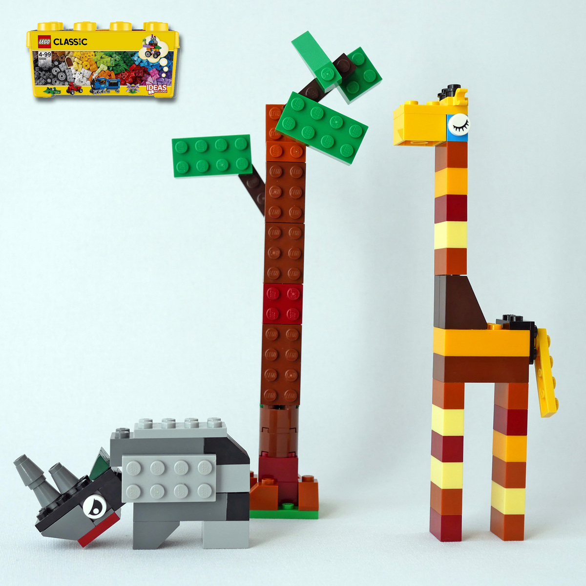 LEGO レゴクラシック風車を作った！ 10696