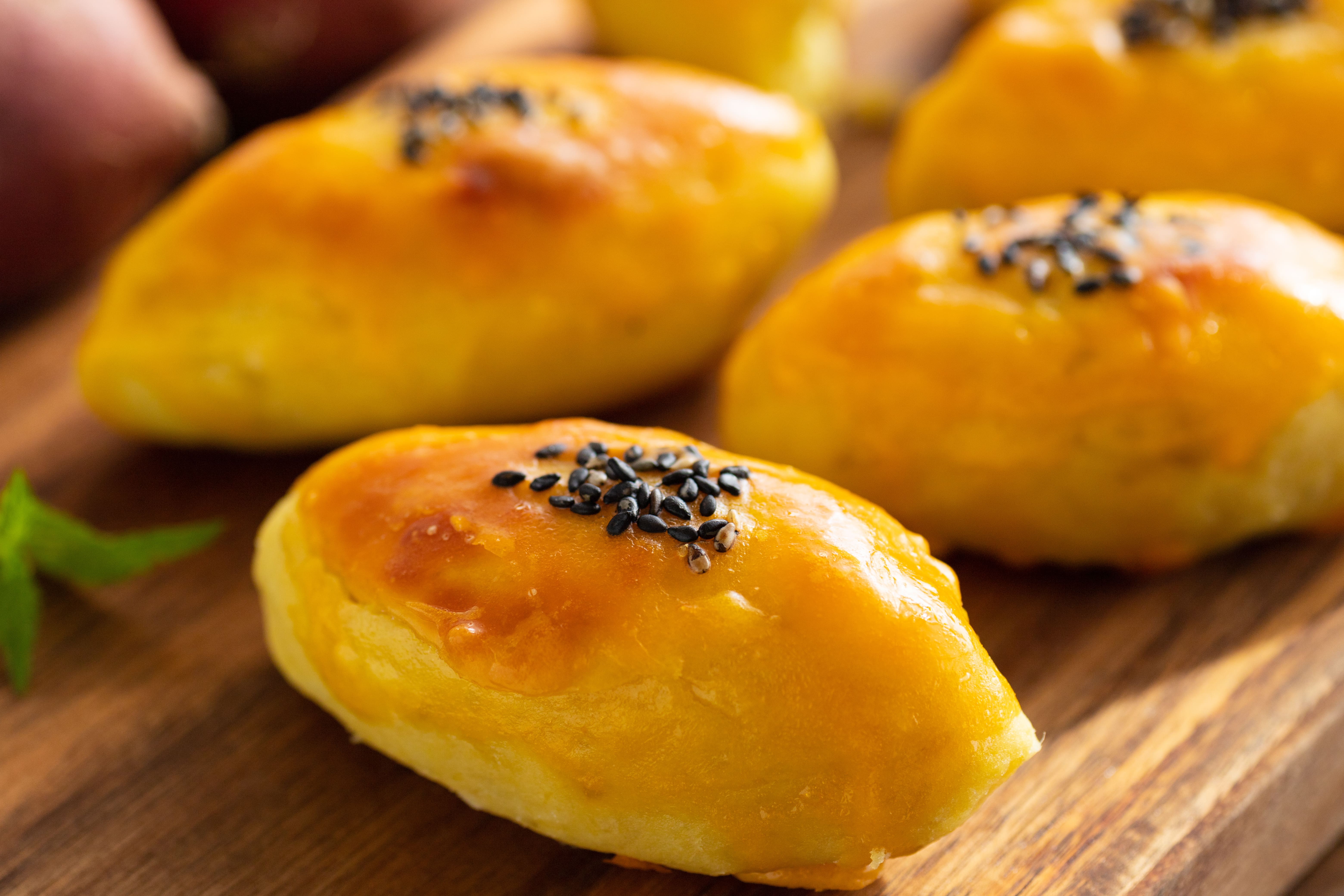 レンジで簡単！焼き芋ブリュレ🍠