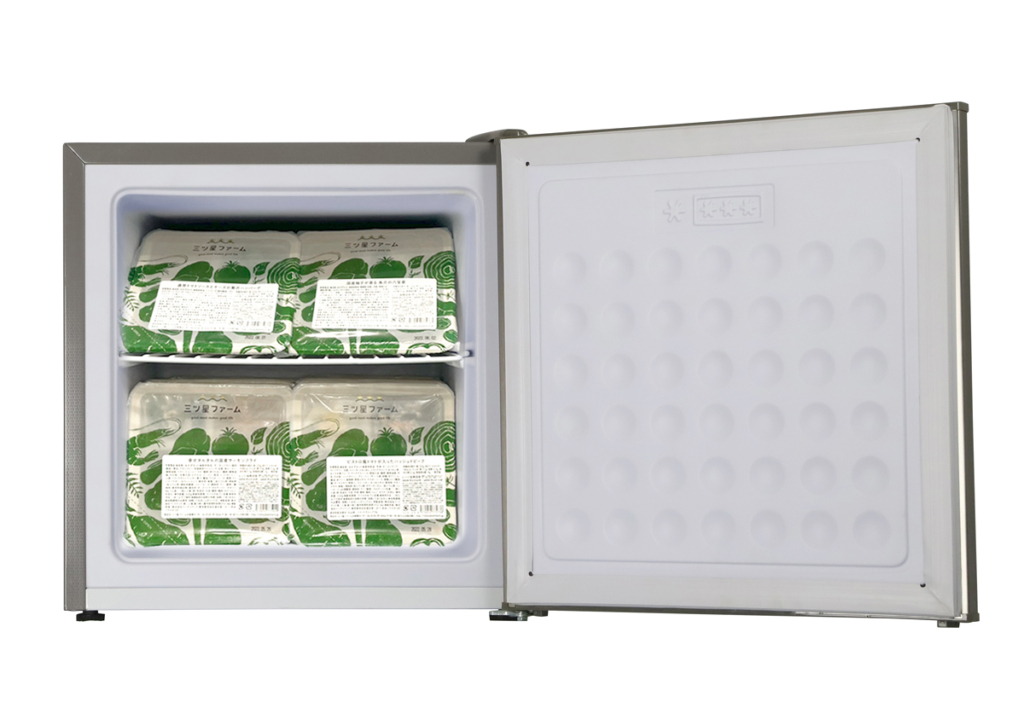 １ドア冷凍庫31L 三ツ星ファーム 三ツ星ファーム冷凍庫プレゼントのサイズ・メーカーと返却方法