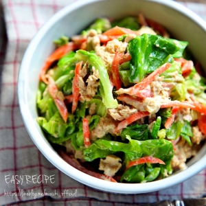 大量消費！ピーマンとツナの塩昆布炒め