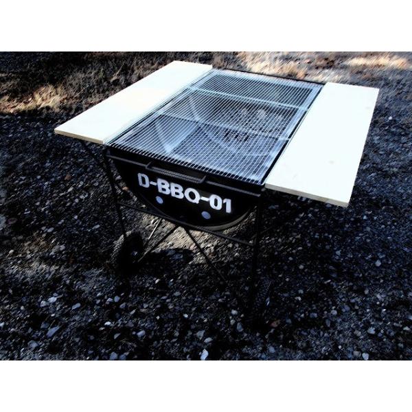 ドラム缶 希少100L オリジナル バーベキューコンロ