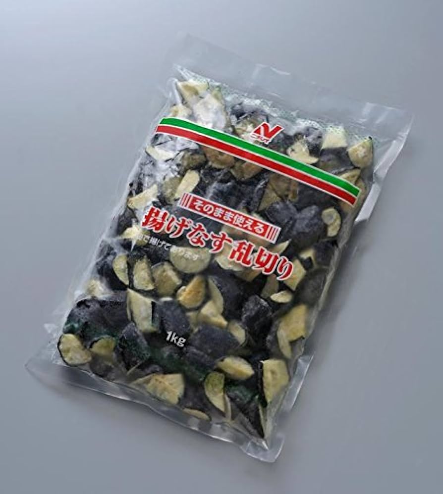 なすを乱切りにする 切り方