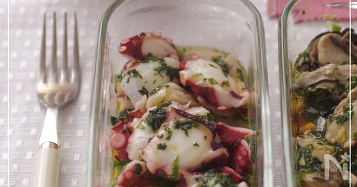 タコの大葉ガリバタ炒め - 出来商店の大葉レシピ