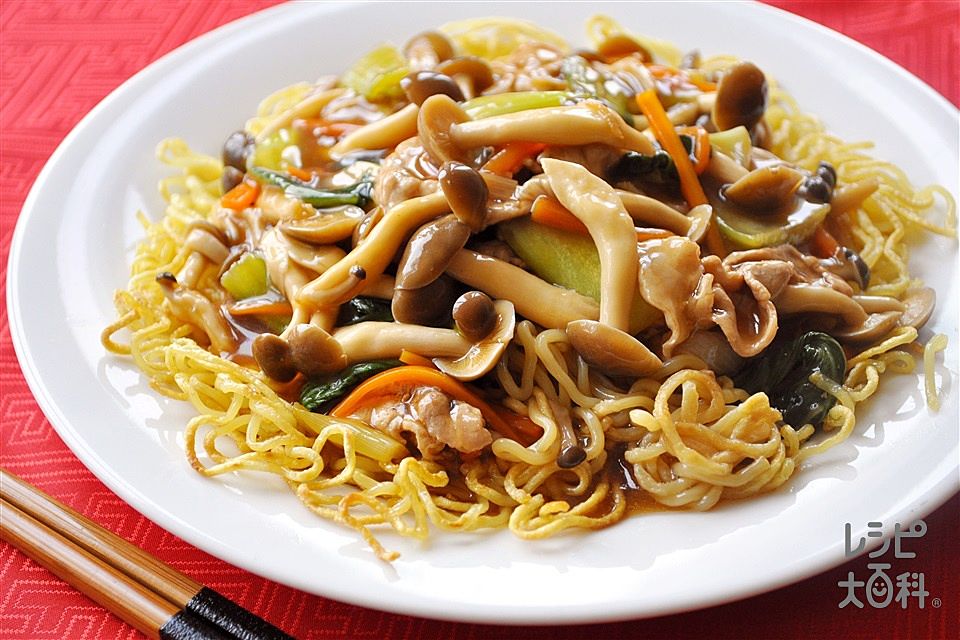 あんかけ焼きそばを家庭で簡単に美味しくする作り方