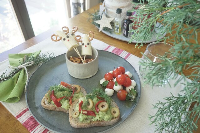 クリスマスメニューをワンプレートで楽しむ - 食のライフスタイルマガジン＆プラットフォーム『ミンショク minshoku 』 -美味しいと高栄養を手軽にお届け