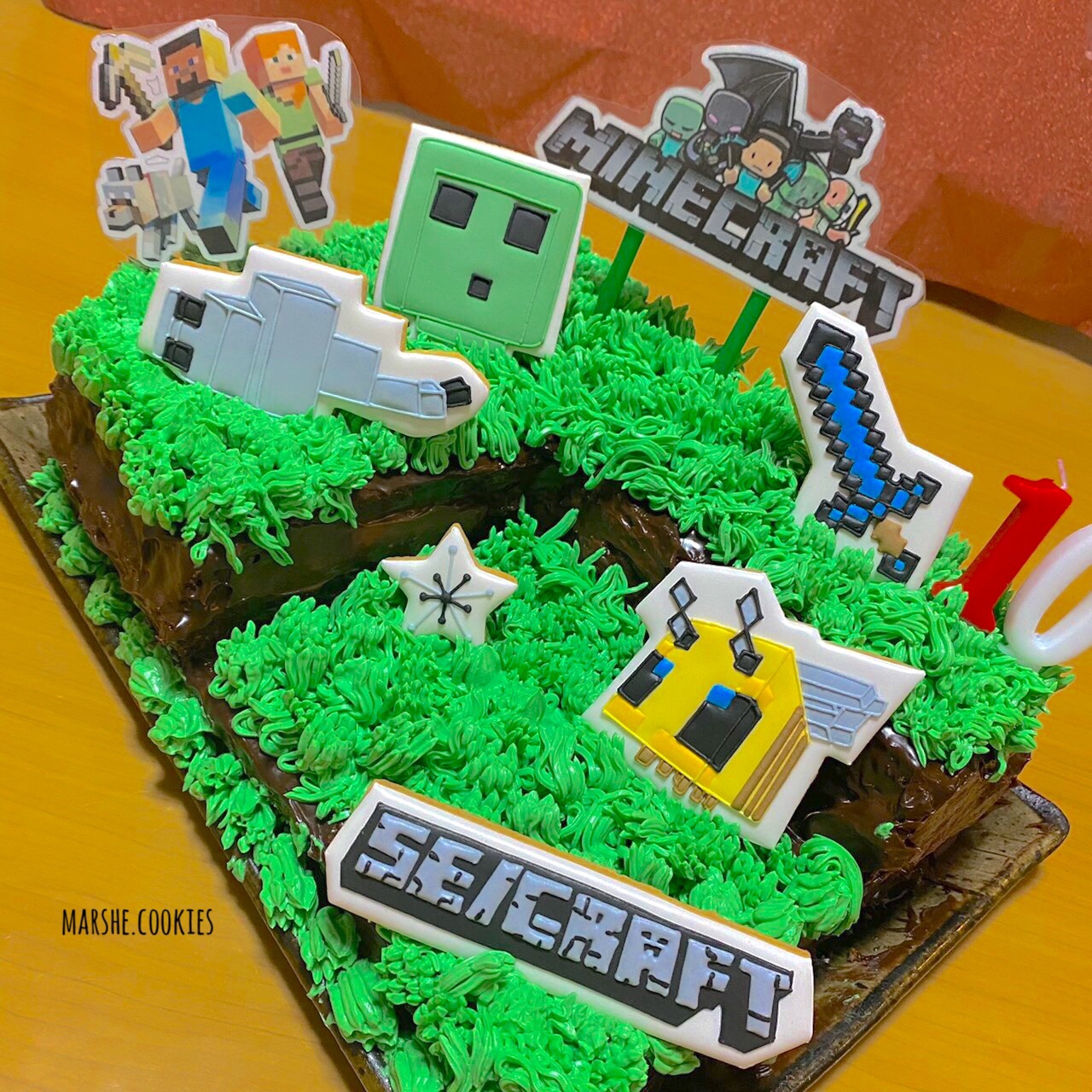 マイクラblanche ブランシュアイシングクッキーオーダー販売京都・城陽・宇治・久御山