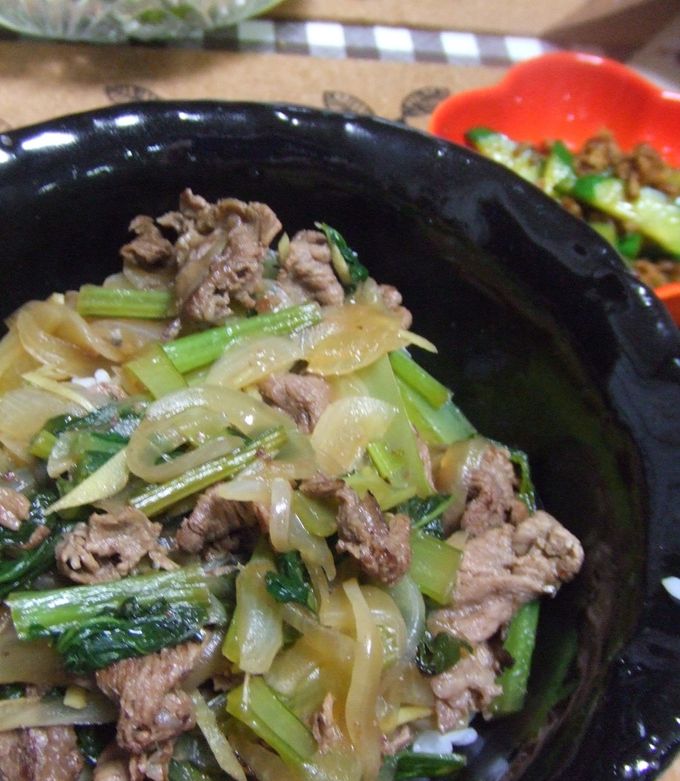 めんつゆで味付け簡単 牛丼