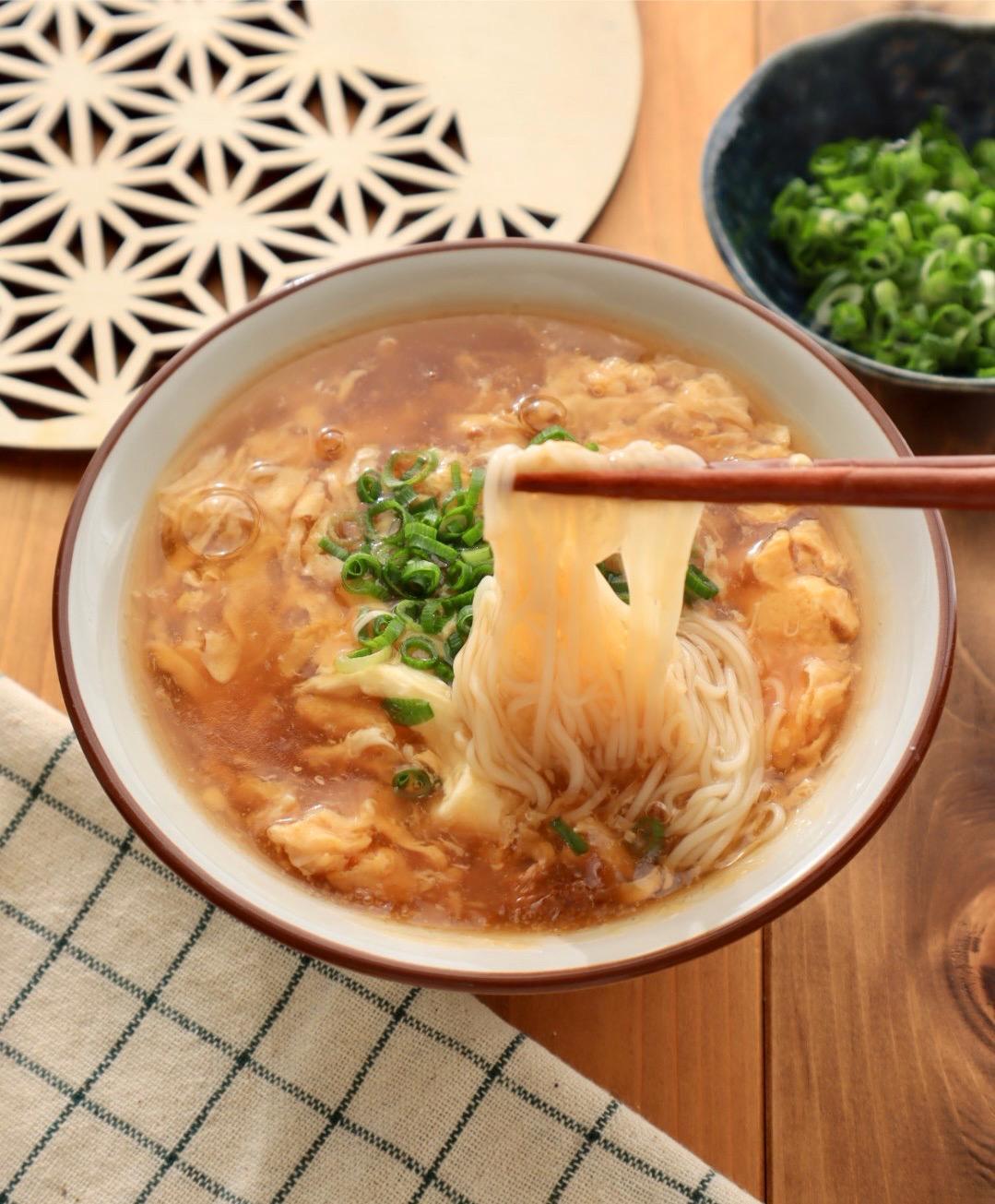 ふわふわ親子にゅうめん