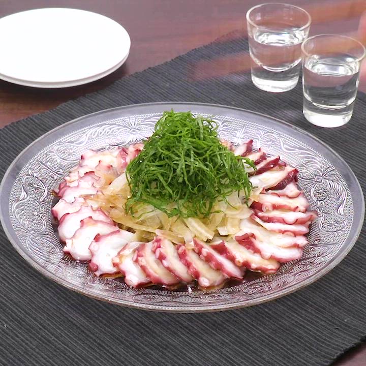 アンチエイジング・たこの大葉まみれレシピサイトNadia