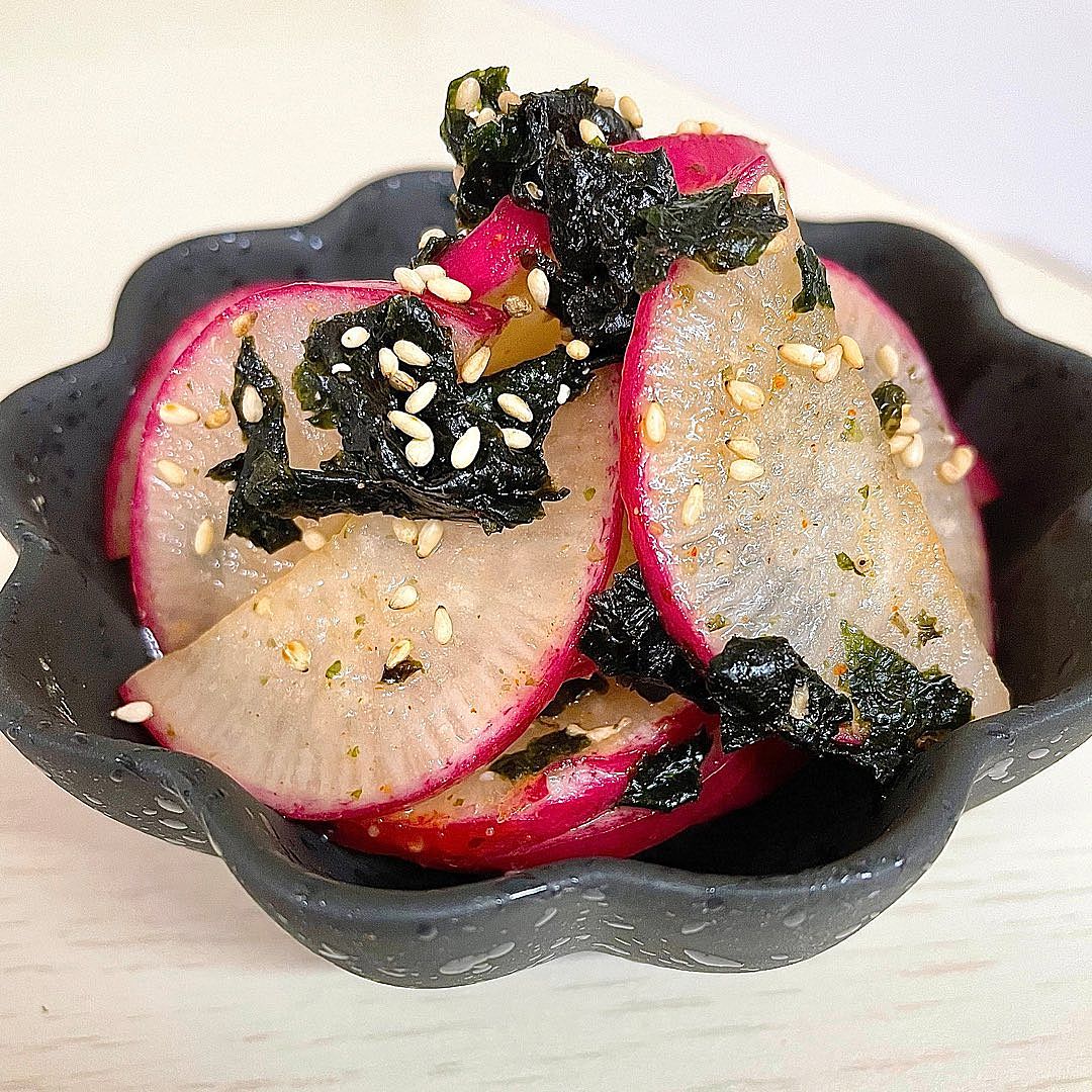 紅心大根とレディサラダっていう大根！色が綺麗でサラダに使うと目にも美味しい自由に生きてきた私のおひとりさまな毎日