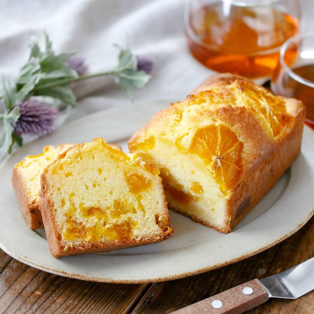 金柑と紅茶のパウンドケーキ – linktea