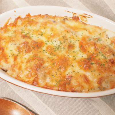 レシピ １０分で完成♬簡単ミラノ風ドリア♬ - しにゃごはん blog