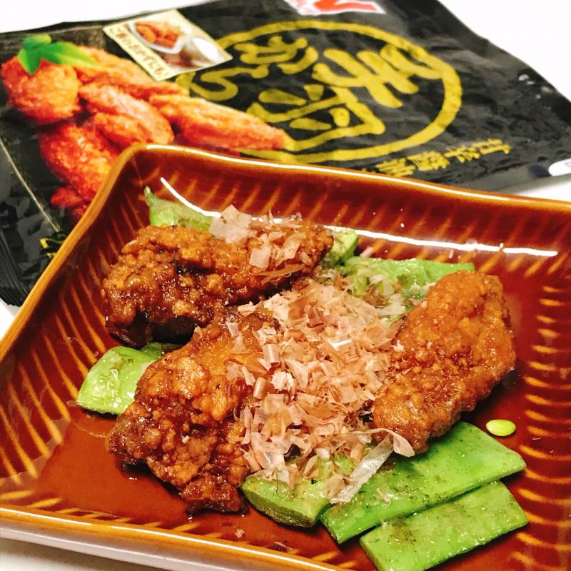 モロッコインゲンのバター醤油炒め