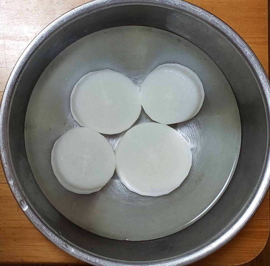 大根と豚肉のマヨネーズ炒め